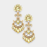 Victorian marquise fancy crystal earring_15 colors