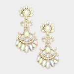 Victorian marquise fancy crystal earring_15 colors