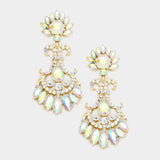 Victorian marquise fancy crystal earring_15 colors