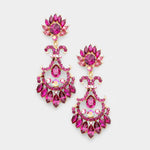 Victorian marquise fancy crystal earring_15 colors