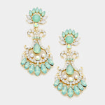 Victorian marquise fancy crystal earring_15 colors