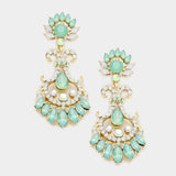 Victorian marquise fancy crystal earring_15 colors