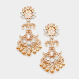 Victorian marquise fancy crystal earring_15 colors