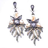 Vintage Reef crystal Earring_5 colors