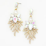 Vintage Reef crystal Earring_5 colors