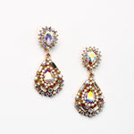 Classic Fancy Crystal Earring_3 colors