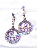 Crystal Bubble Drop Dangle Earring_10 colors