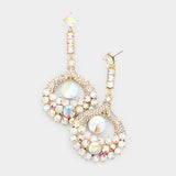 Crystal Bubble Drop Dangle Earring_10 colors