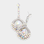 Crystal Bubble Drop Dangle Earring_10 colors