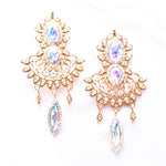 Vintage elegant crystal earring_5 colors