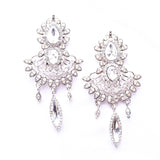 Vintage elegant crystal earring_5 colors