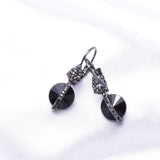 Charming Crystal Euro Wire Earring_2 colors