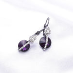 Charming Crystal Euro Wire Earring_2 colors