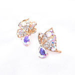 Elegant Butterfly Crystal Earring_8 colors