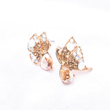 Elegant Butterfly Crystal Earring_8 colors