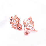 Elegant Butterfly Crystal Earring_8 colors