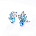 Elegant Butterfly Crystal Earring_8 colors