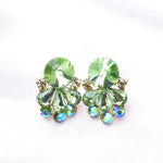 Charming Fancy Crystal Earring/ Euro wire Earring_7 colors