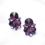 Charming Fancy Crystal Earring/ Euro wire Earring_7 colors