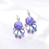 Charming Fancy Crystal Earring/ Euro wire Earring_7 colors