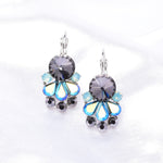 Charming Fancy Crystal Earring/ Euro wire Earring_7 colors