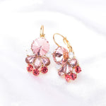 Charming Fancy Crystal Earring/ Euro wire Earring_7 colors