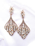 Elegant marquise fancy crystal dangle earring_4 colors