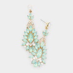 Exotic Statement Crystal Earrings_6 colors