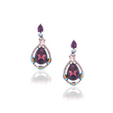 Vintage Crystal Teardrop Earrings_18 colors