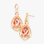 Vintage Crystal Teardrop Earrings_18 colors