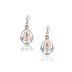 Vintage Crystal Teardrop Earrings_18 colors