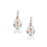 Vintage Crystal Teardrop Earrings_18 colors