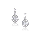 Vintage Crystal Teardrop Earrings_18 colors