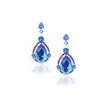 Vintage Crystal Teardrop Earrings_18 colors