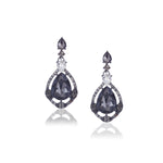 Vintage Crystal Teardrop Earrings_18 colors