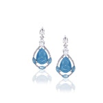 Vintage Crystal Teardrop Earrings_18 colors