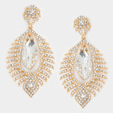 Fancy Marquise crystal drop earring_8 colors