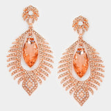 Fancy Marquise crystal drop earring_8 colors