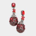 Crystal Ornate Evening Earring_6 colors