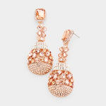 Crystal Ornate Evening Earring_6 colors