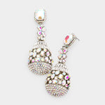 Crystal Ornate Evening Earring_6 colors