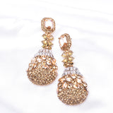 Crystal Ornate Evening Earring_6 colors