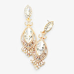 Victorian fancy marquise crystal Earring_19 colors