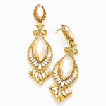 Victorian fancy marquise crystal Earring_19 colors