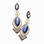 Victorian fancy marquise crystal Earring_19 colors