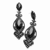 Victorian fancy marquise crystal Earring_19 colors