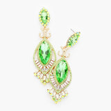 Victorian fancy marquise crystal Earring_19 colors