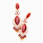 Victorian fancy marquise crystal Earring_19 colors