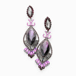 Victorian fancy marquise crystal Earring_19 colors