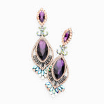 Victorian fancy marquise crystal Earring_19 colors